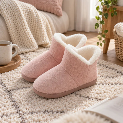 Chausson botte femme