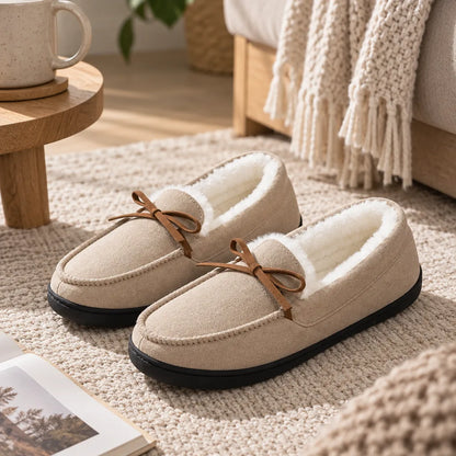 Chausson fausse fourrure unisexe