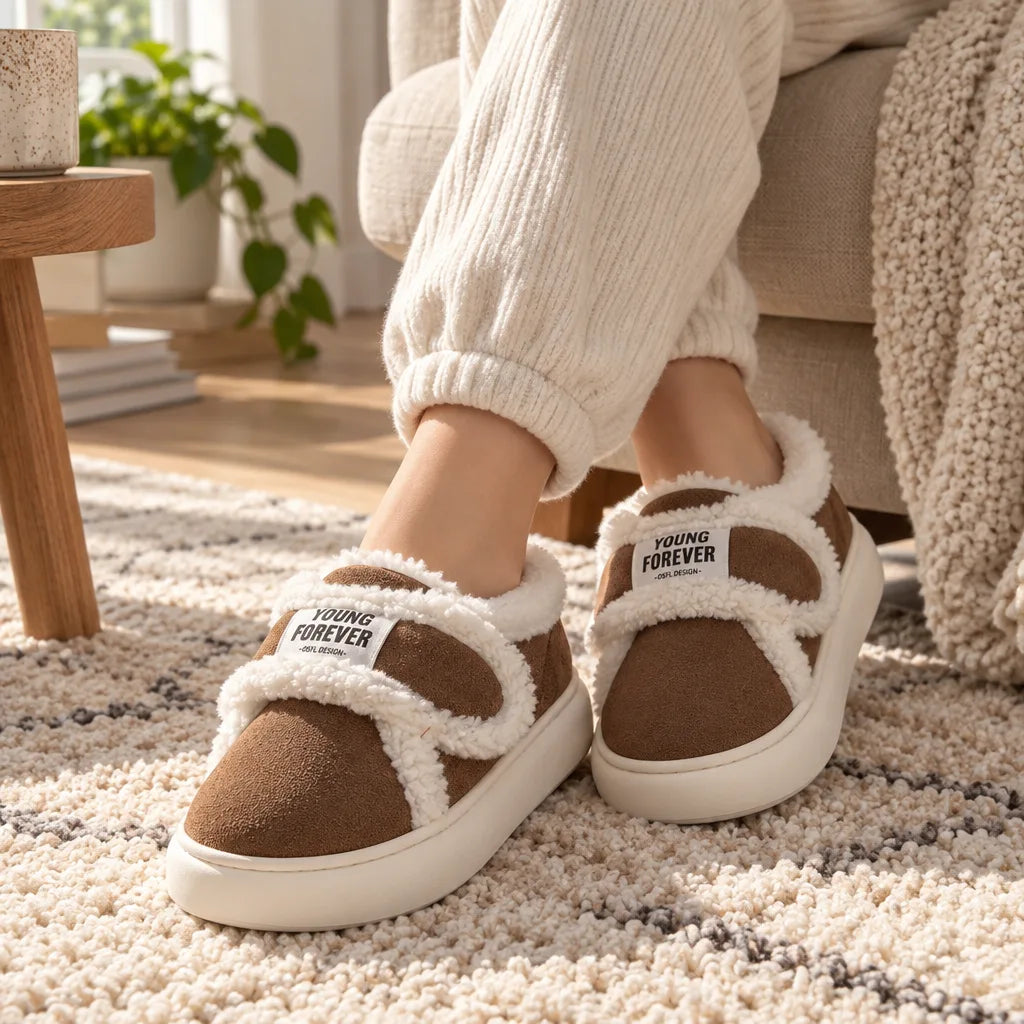 Chausson femme fourré young