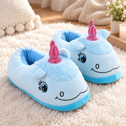 Chausson licorne femme coton