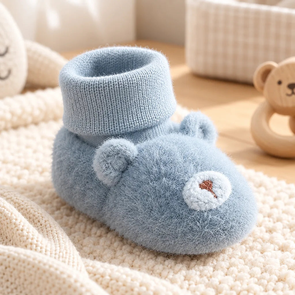 Chausson bebe animaux coton