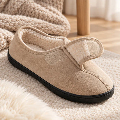 Chausson femme hiver fourré