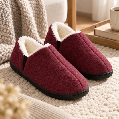 Chausson homme fourré
