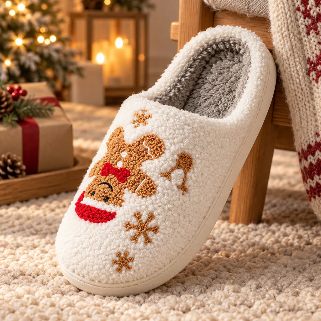 Chausson femme noel