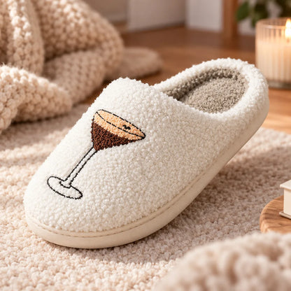 Chausson femme hiver peluche
