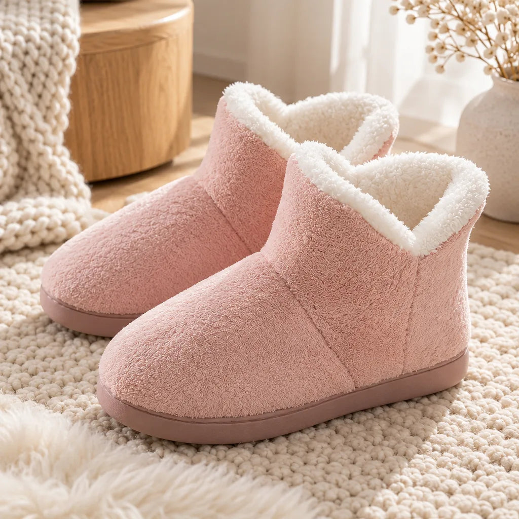 Chausson botte femme