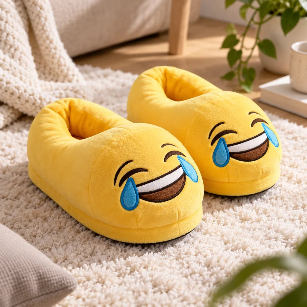 Chausson emoji confortable