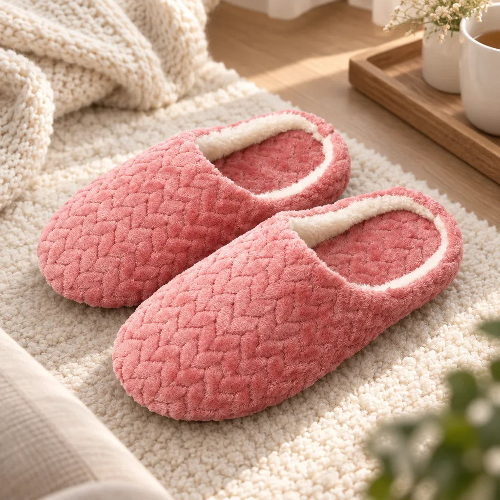 Chausson femme hiver classique