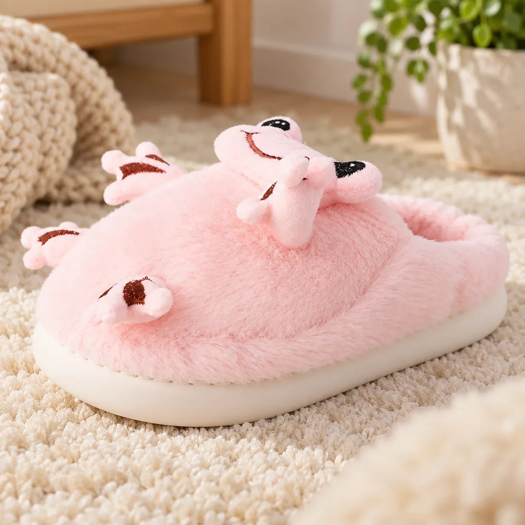 Chausson grenouille femme