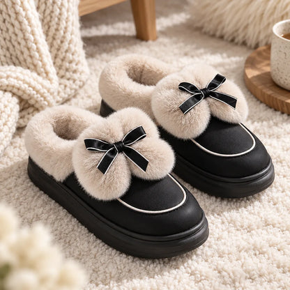 Chausson femme hiver polyester