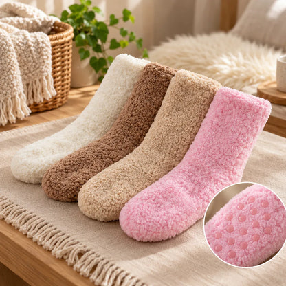 Chausson chaussette femme antidérapant