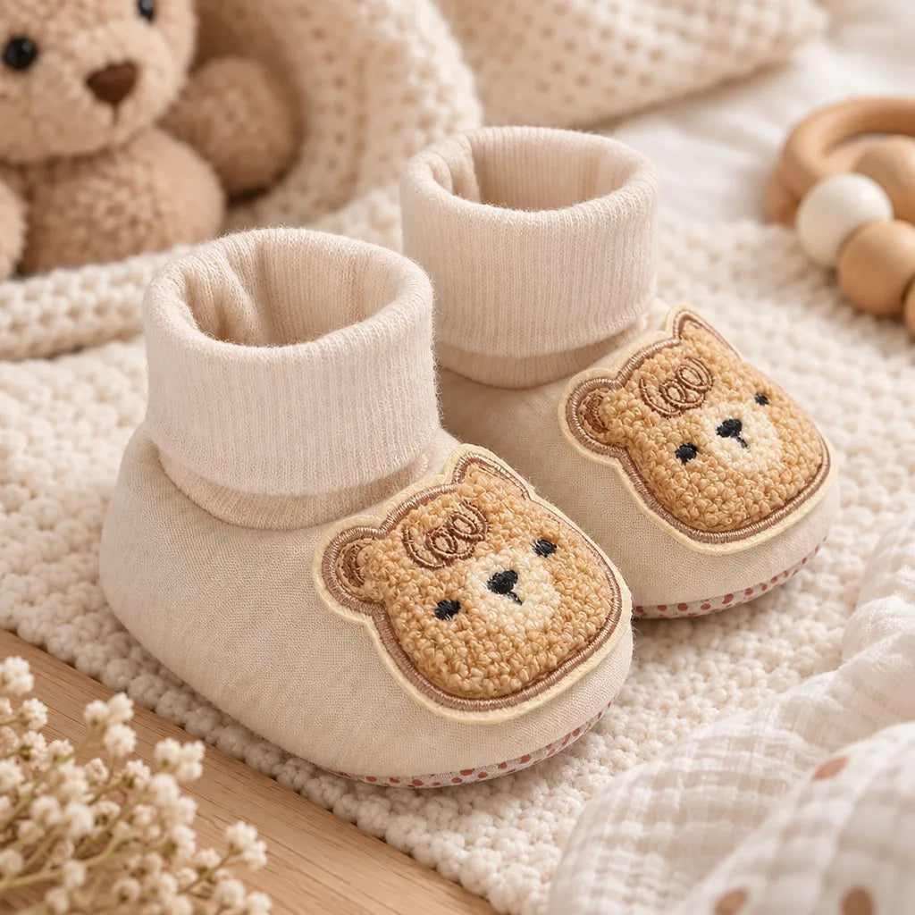 Chausson bebe petit ours
