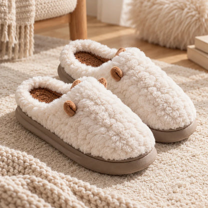 Chausson femme hiver flanelle