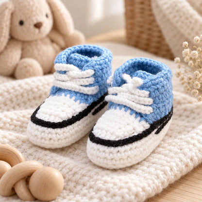 Chausson bébé tricot laine