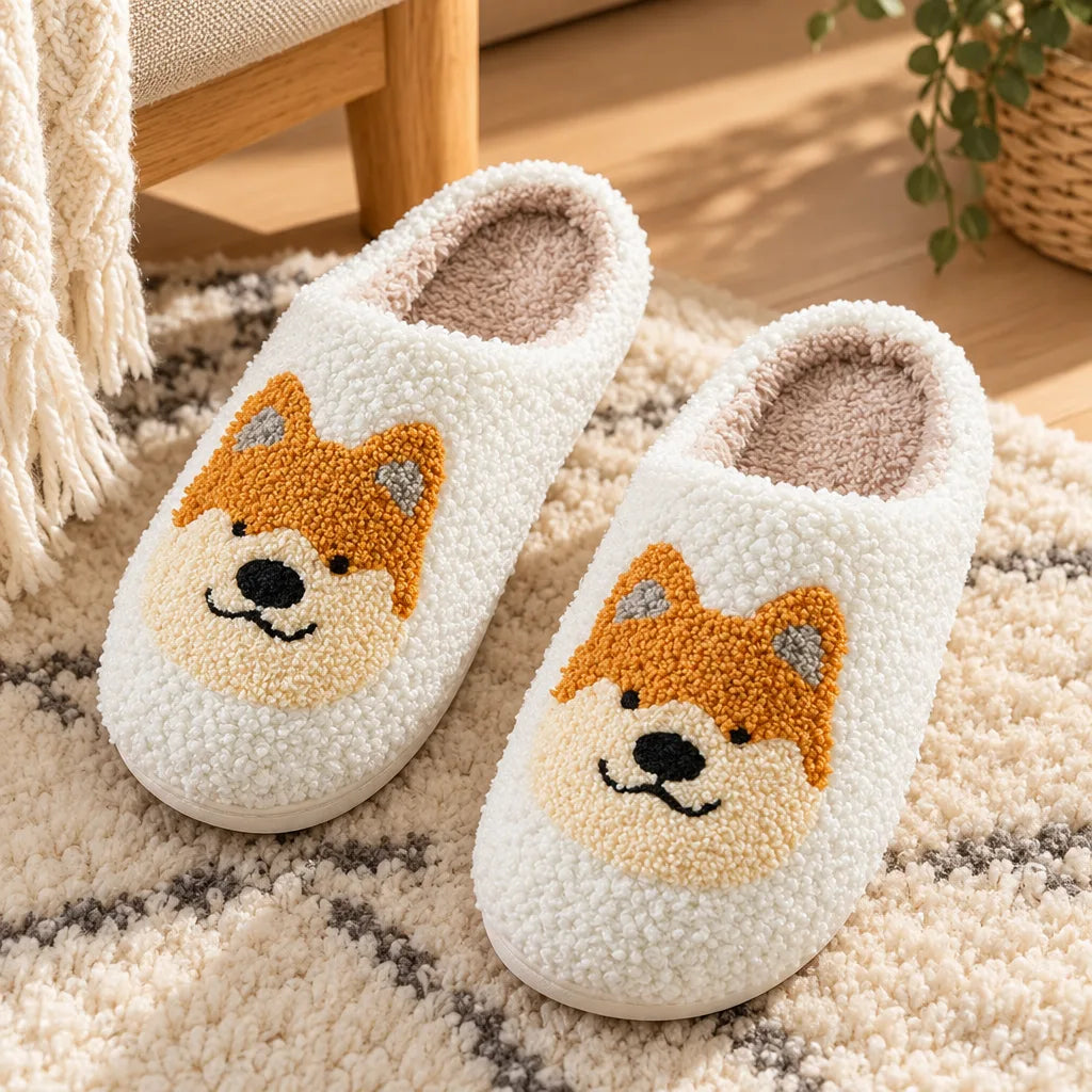 Chausson corgi femme homme
