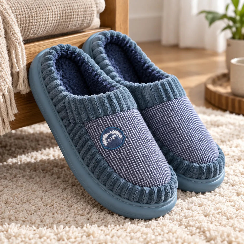 Chausson pantoufle homme polaire