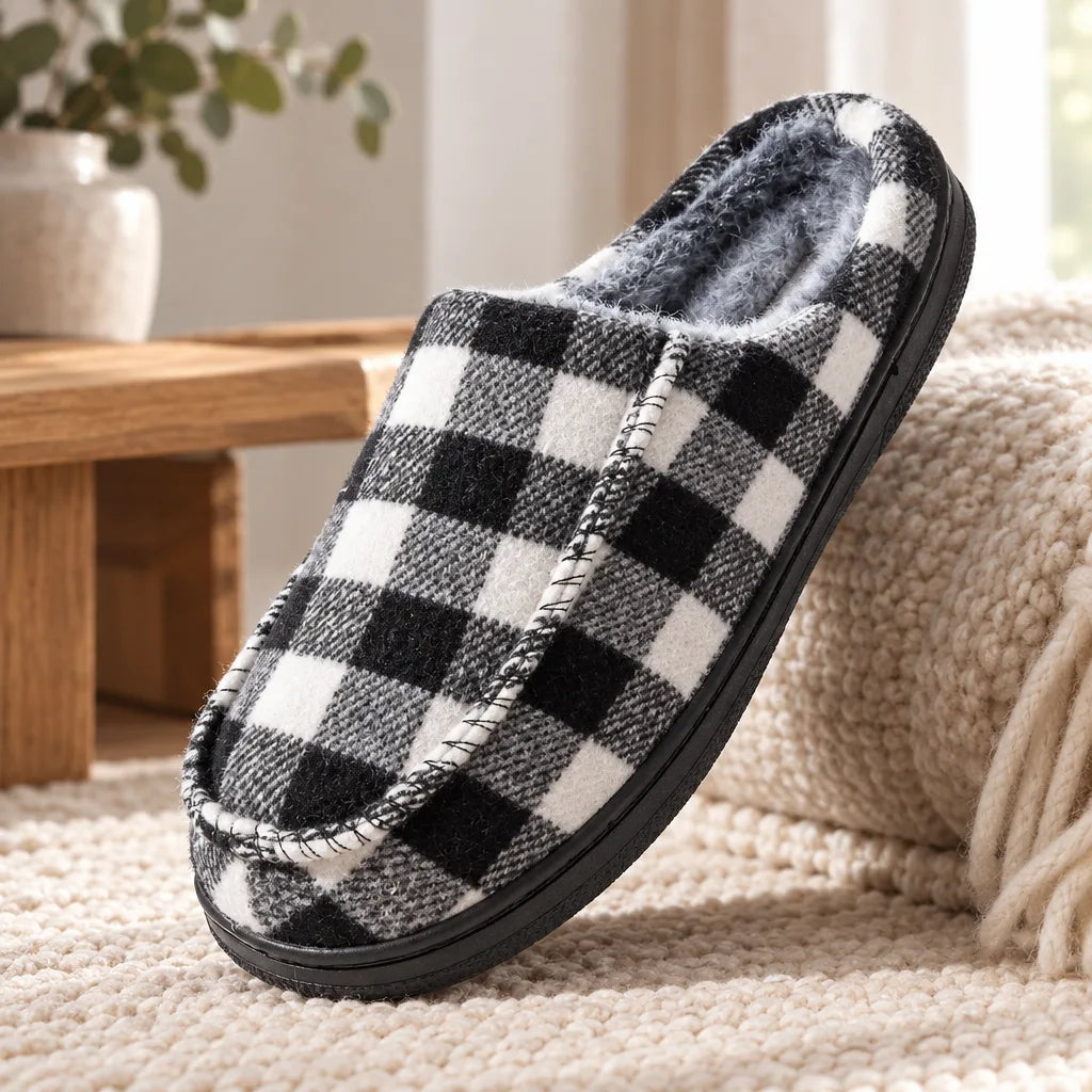 Chausson homme laine semelle