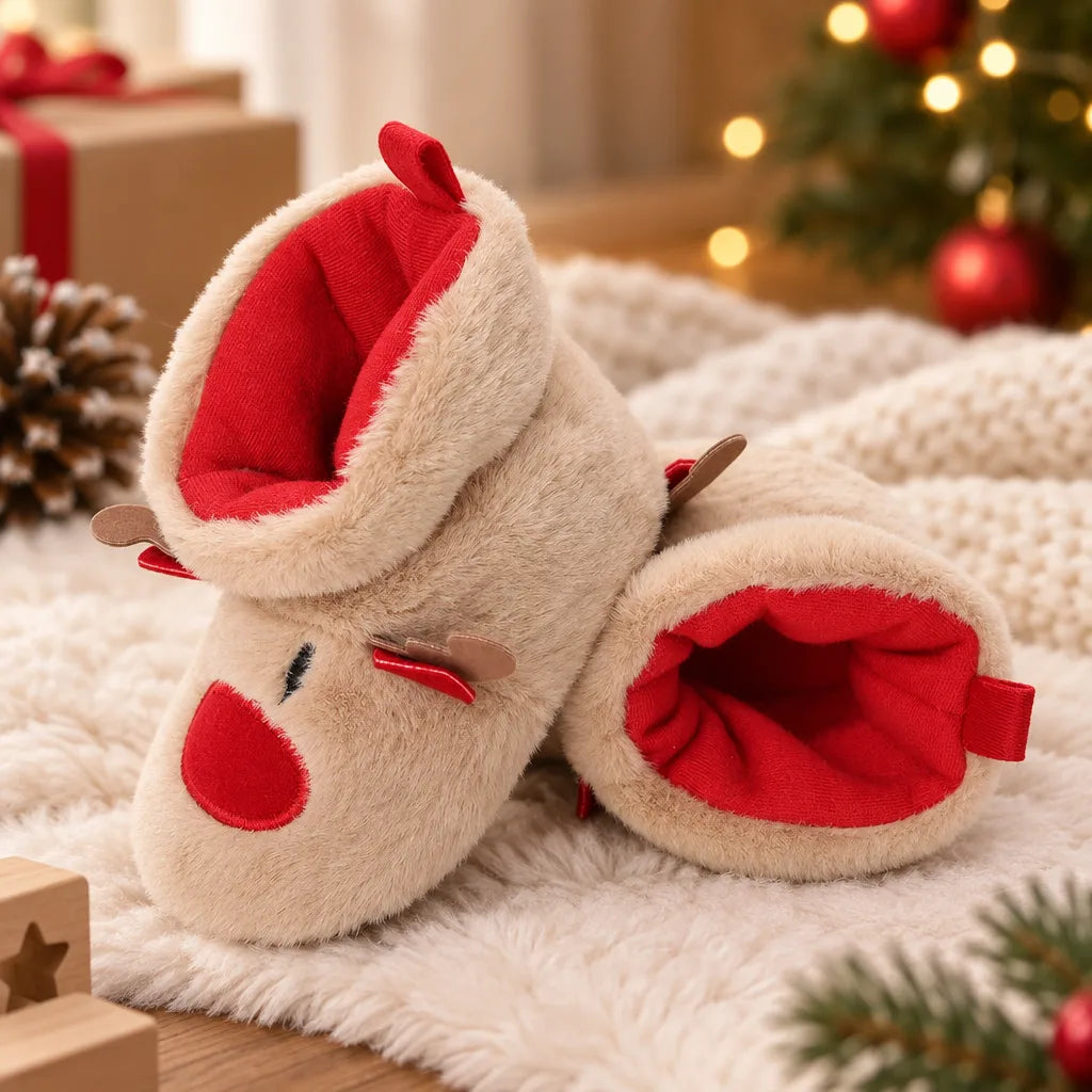 Chausson bébé cerf de