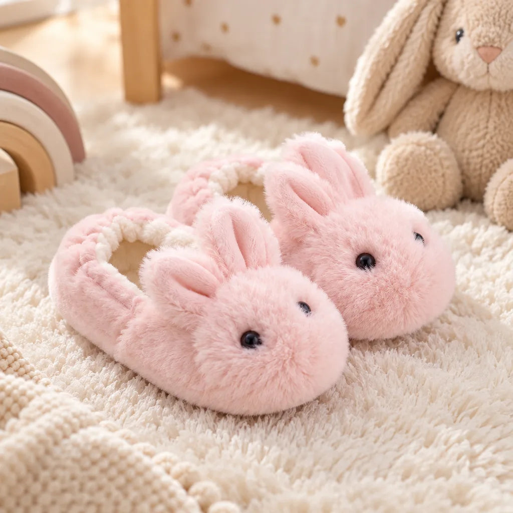 Chausson enfant lapin